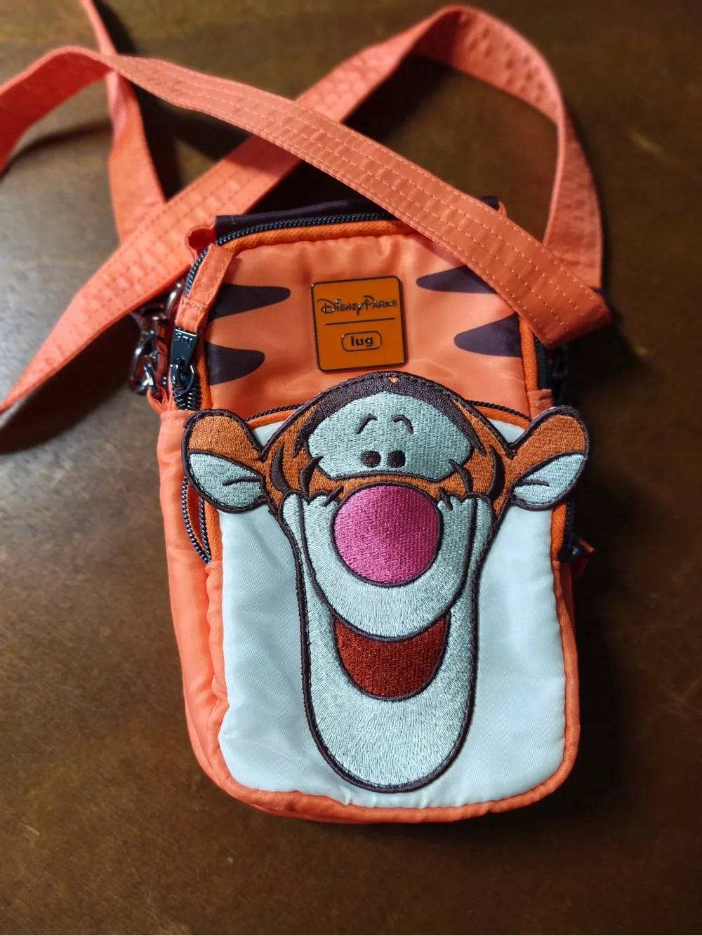 lug Orange Tigger Crossbody Messenger Bag